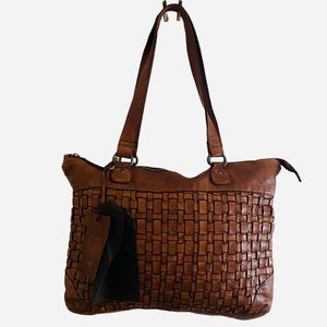 Vilenca Hollander (Anthropologie) “Bethany” Shoulder Bag New Chestnut